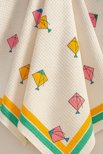 Load image into Gallery viewer, Fly High Hand Block Print Pure Cotton Towel