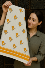 Load image into Gallery viewer, Sunny Sparrow Pure Cotton Hand Block Print Kids Towel
