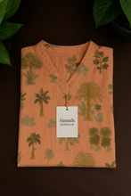 Load image into Gallery viewer, Pastel Promise Tropical Pure Cotton Dress – Handcrafted Breezy Summer Dress in Soft Pastel Hues
