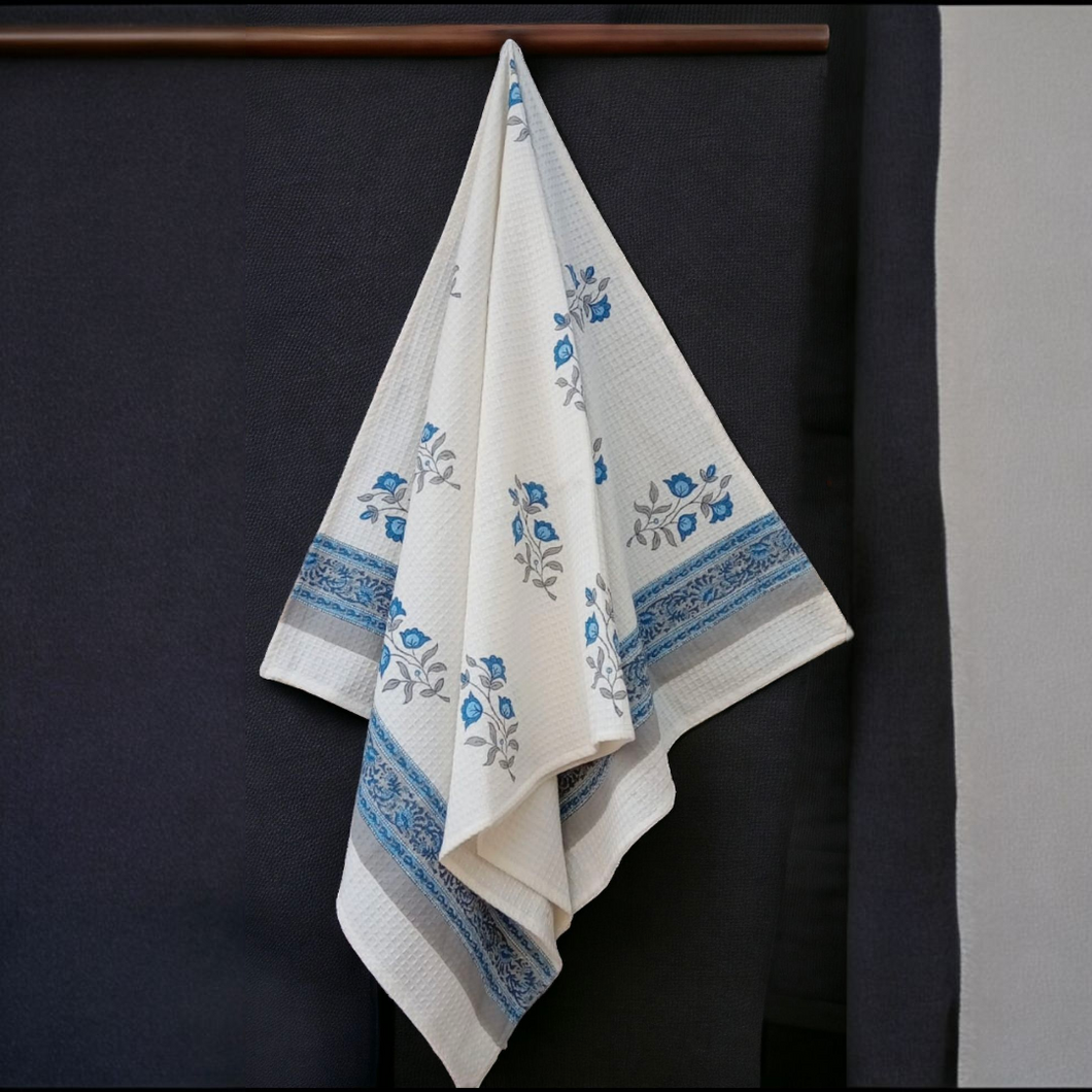 Neel Kamal Hand Block Print Pure Cotton Towel