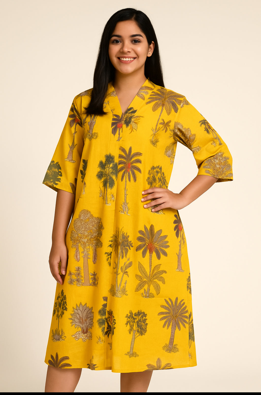 Tropical Sunshine Tropical Pure Cotton Dress