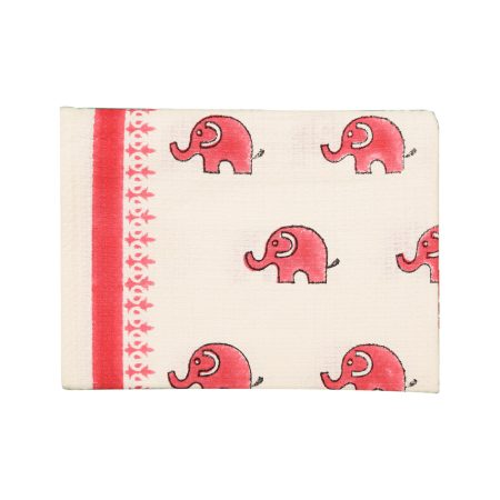 Little Jumbo - Pure Cotton Hand Block Print Kids Towel