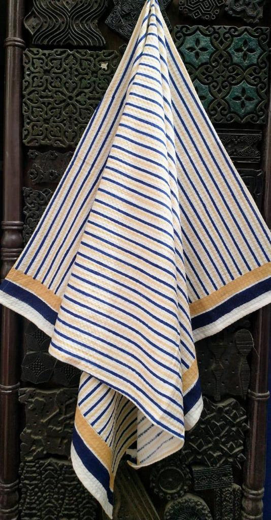 Sand N Sea Hand Block Print Pure Cotton Towel