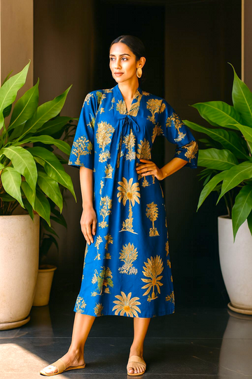 Neel Phalak Tropical Pure Cotton Dress